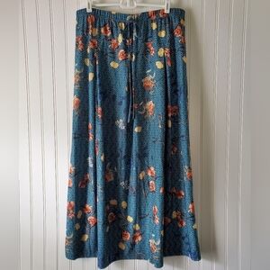 Metrowear Floral Skirt Women's Sz L